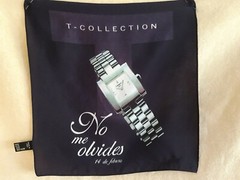 Tissot 1853 watch/girl/doll 19cm or +/case 2.3cm/blue/pulse 1.5cm.