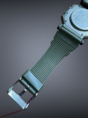 RARE 1993 Timex “Hooks” like Blazer 707 LCD Digital Watch on Original Strap