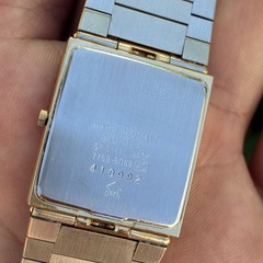 RARE STUNNING Seiko Lassale Men’s Tank Watch Read Description