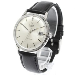 OMEGA Seamaster Geneva 166.002 34mm SS Silver Dial Automatic Watch #C12073