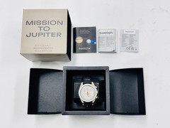 OMEGA Speedmaster Moon Swatch Mission To Jupiter SO33C100 Unisex Excellent A7270