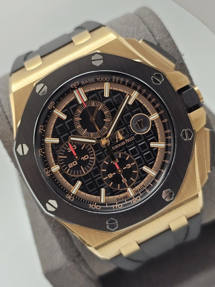 Audemars Piguet 26401RO.OO.A002CA.02 Royal Oak Offshore 18K Rose Gold Watch