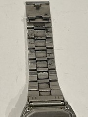 CASIO DBC-1500 Data Bank 150 Digital Calculator Watch Silver – WORKING