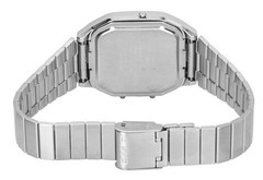 Casio Vintage Stainless Steel Sky Blue Dial Quartz AQ-240E-3A Unisex Watch