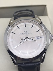 Mens Philip Watch. Swiss Made Modelo 16802. 100ATM. 3 Jewels.