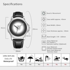 PERSONALISED CUSTOM MENS PHOTO WRIST WATCH BIRTHDAY MOTHER’S DAY GIFT ENGRAVED
