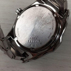 Alba Roox Titanium Solar Watch Used Durable Men’s or Women’s Model