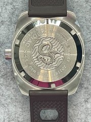 Vintage – Zodiac Sea Dragon, ZO2268 – Men’s Watch, Brown/Pink Dial, Brown Band