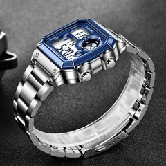 Men Watch Quartz Military Digital Chronograph Luminous Waterproof Boy Wristwatch