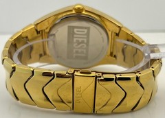 Men’s Diesel Mercurial Date Quartz Gold Dial Perfect Condition Wristwatch