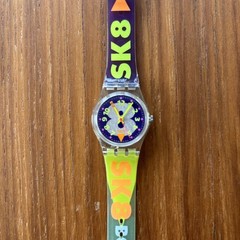 Swatch Standards Lady 1992 – LK138 – Snow Collage – Nuovo