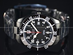 Tresod Men Ocean Master Swiss Made SW200 Automatic Black DLC Ceramic Bezel Watch