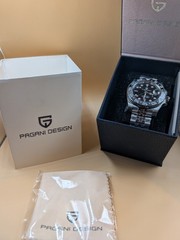 Pagani Design PD-1662 Men’s “Bruce Wayne” Watch GMT Automatic Watch