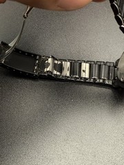 VTG Seiko SQ Sports 150 PVD Black/Gold 7N3692 women’s quartz wristwatch