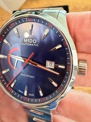 MIDO Multifort Automatic Blue Dial Ref. M038.424.11.041.00 Full Kit 42mm Watch