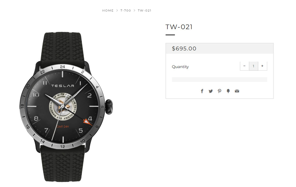 TESLAR Wellness technology Men’s Watch Model# TW-021 44mm