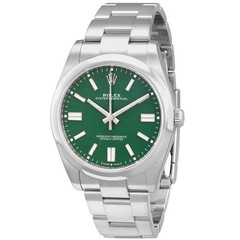 Rolex Oyster Perpetual 41 Automatic Green Dial Men’s Watch 124300GNSO