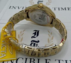 Invicta Elite Diamond 0.76 Carat Diamond Unisex Watch – 38mm, Gold (48777)
