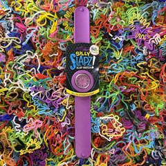 Sillybandz Slap Watch Silly Slapz Y2K Purple Adult Size *Needs New Battery* NEW