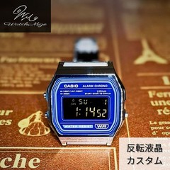 Inverted LCD Custom A158WEA 2JF Base Inverted LCD Model (CASIO Base) Custom Watc