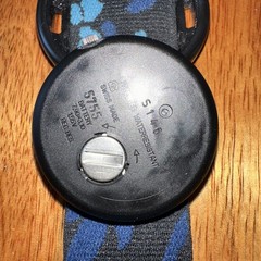 POP SWATCH Watch GREEN TIKI PWB157 Vintage 1991 Swiss Blue Flowers great cond