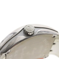 Franck Muller Vanguard V45SCDT Stainless Steel Leather / Rubber Diamond #KNW1826