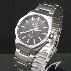 Free Special New CASIO EDIFICE EFR S108DJ 1AJF Black Black Dial Slim Quartz