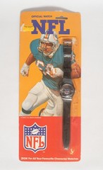 Vintage Zeon NFL Miami Dolphins Official Quartz Watch Sealed Carded 1990s