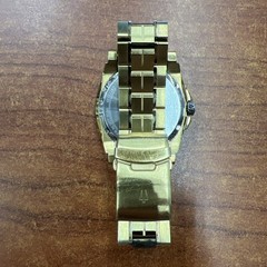 Bulova Precisionist 46mm Gold Stainless Steel Case with Gold Stainless Steel