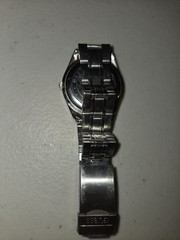 Guess Inc. 1996 JAPAN Movement Stainless Steel Silver Watch Not-Working Vintage
