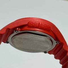 Adidas ADP6128 Adizero Digital Sports Watch Chronograph Red Orange 50mm Case