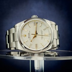 Rolex Oyster Perpetual 36 Silver Dial Oyster Bracelet Complete Set Ref. 126000