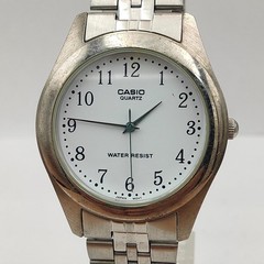 Casio MTP-1129 Quartz Analog Stainless Steel Watch Dead battery