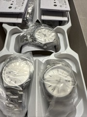 Casio MTP-1302DA-7A Men’s White Dial Stainless Steel Analog Watch Date