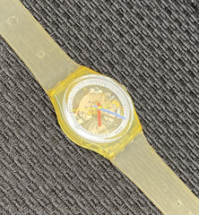 Rare Swatch Watch Jelly Fish 1985 GK100 Vintage