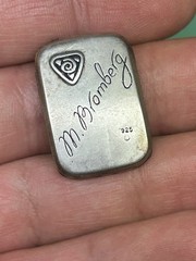M Bromberg 925 Sterling Silver Watch Not Running