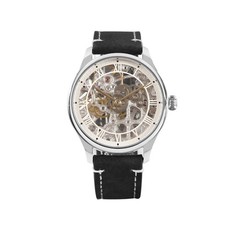 SEAKOSS Skeleton Hand-Wound Mechanical Watch with Seagull ST3600SK Movement