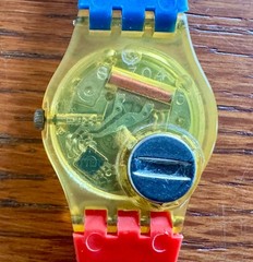 Vintage 1986 Swatch Jelly Fish, ORIGINAL OWNER