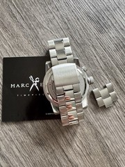 Marc Ecko Mens Chronograph Stainless Steel Watch Masterpiece New Vintage Limited
