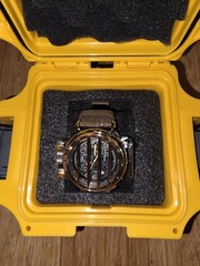 Invicta Crossbar Mens 52mm. Stingray Band. RARE