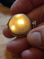 Vintage Rare Wadsworth Rambler 7 Jewels Gold Filled Watch Overwound Pocket