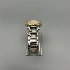 Bulova Womens Watch 26mm Diamond Bezel Two Tone Date 98R107 New Battery 6.75″