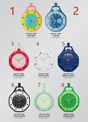 Swatch Quartz Analog Wristwatch Royal Pop 41mm 30m Multicolor Plastic