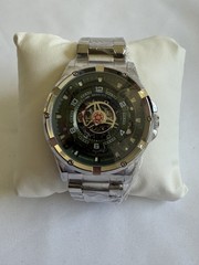 Invicta 70083 Racing Interpoint Men 43.5mm Steel Automatic Skeleton Watch New