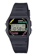 CASIO F-91WPC-1AJR PAC-MAN Limited Bio Resin Watch Black Japan New