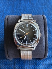 Vintage 1970s Timex Electric Dynabeat | Brown Sunburst | RUNNING | New Battery