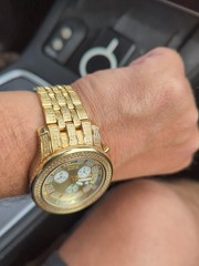 JoJo Joe Rodeo CARATS Diamond Watch Benny Co Chronograph Swiss