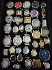 Watch Parts Craft Repair Broken Repurpose Vintage Fair Condition As Is Lot 1J