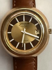vintage glashutte original watch