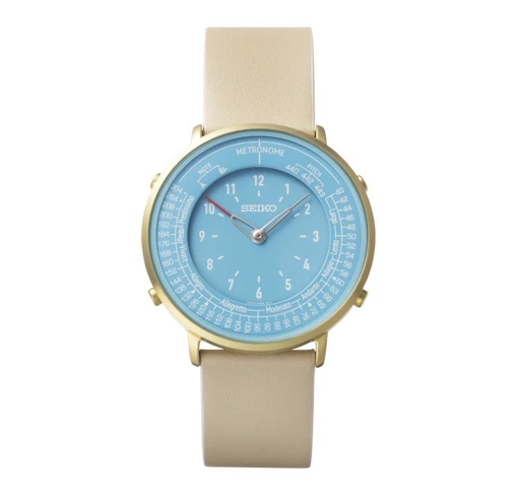 SEIKO Metronome Watch Standard Line Color Turquoise SMW005A Japan